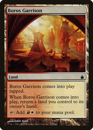 Boros Garrison [Ravnica: City of Guilds] | Dumpster Cat Games