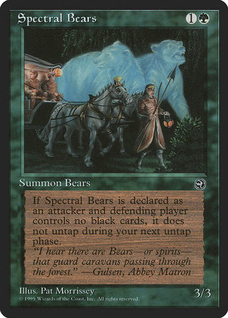 Spectral Bears [Homelands] | Dumpster Cat Games