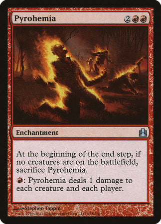 Pyrohemia [Commander 2011] | Dumpster Cat Games