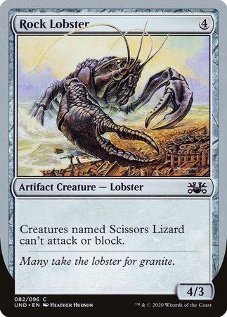 Rock Lobster [Unsanctioned] | Dumpster Cat Games