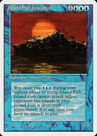 Island Fish Jasconius [Summer Magic / Edgar] | Dumpster Cat Games