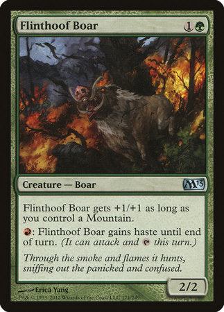 Flinthoof Boar [Magic 2013] | Dumpster Cat Games