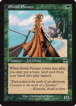 Elvish Pioneer [Onslaught] | Dumpster Cat Games