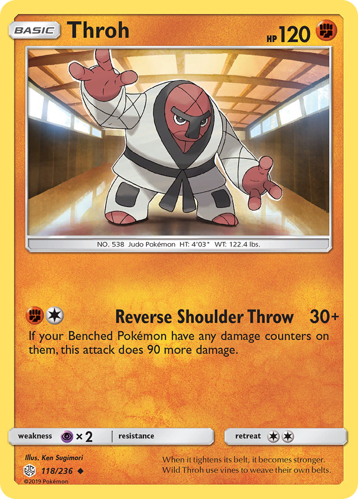 Throh (118/236) [Sun & Moon: Cosmic Eclipse] | Dumpster Cat Games