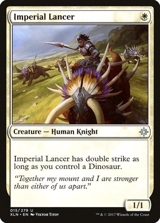 Imperial Lancer [Ixalan] | Dumpster Cat Games