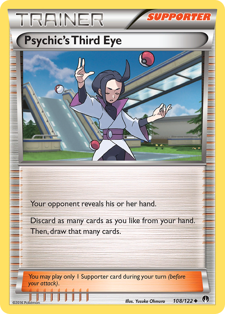 Psychic's Third Eye (108/122) [XY: BREAKpoint] | Dumpster Cat Games
