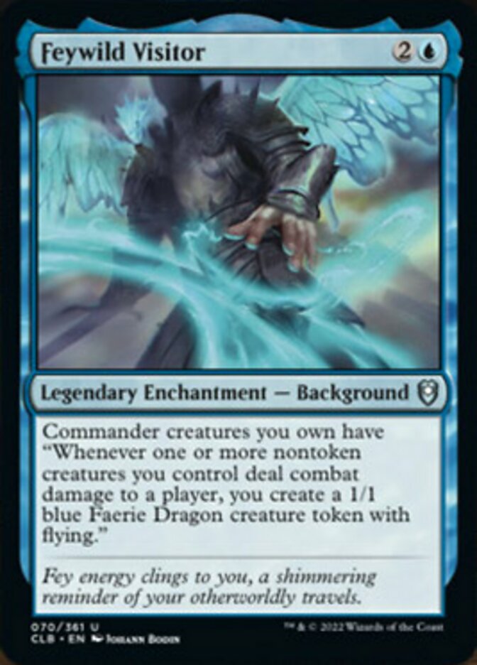 Feywild Visitor [Commander Legends: Battle for Baldur's Gate] | Dumpster Cat Games