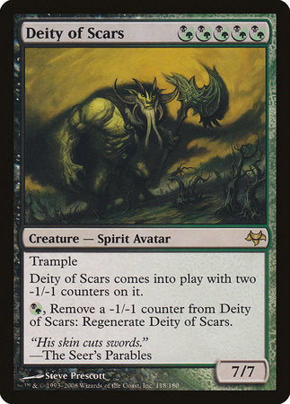 Deity of Scars [Eventide] | Dumpster Cat Games