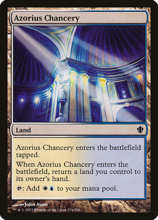 Azorius Chancery [Commander 2013] | Dumpster Cat Games