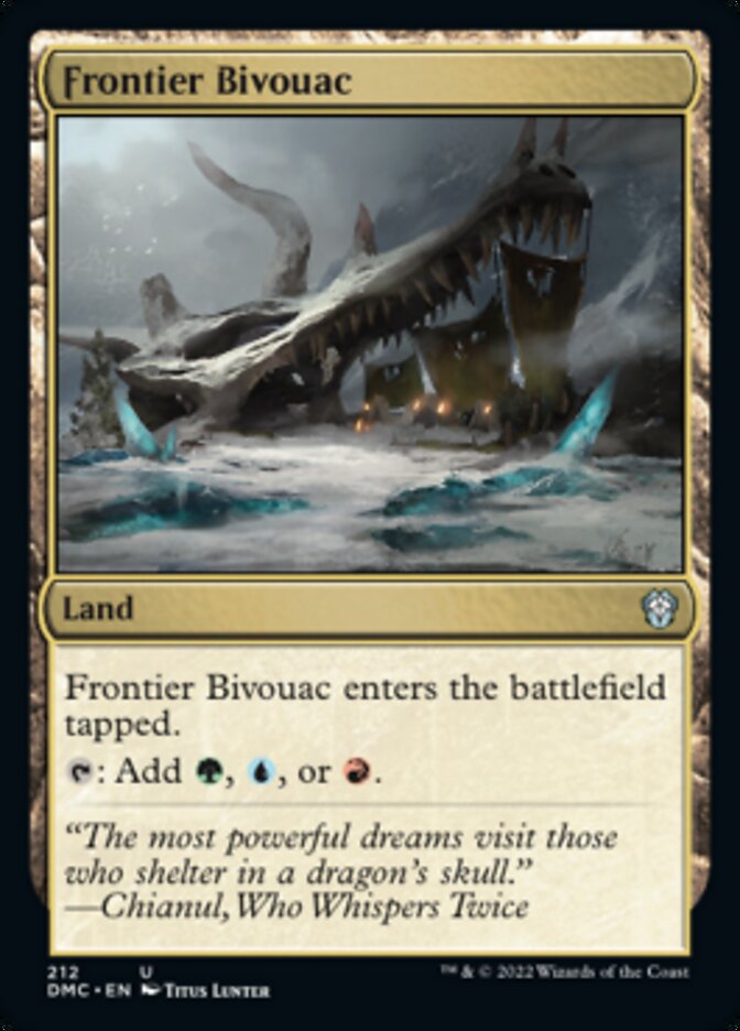 Frontier Bivouac [Dominaria United Commander] | Dumpster Cat Games