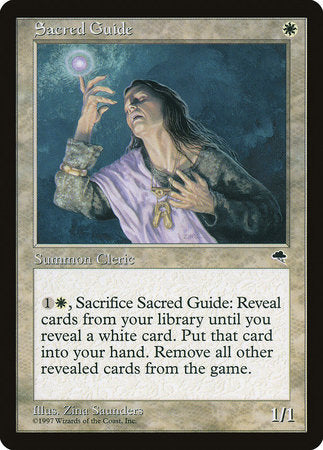 Sacred Guide [Tempest] | Dumpster Cat Games