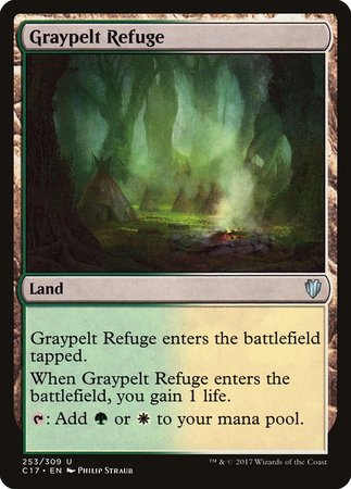 Graypelt Refuge [Commander 2017] | Dumpster Cat Games