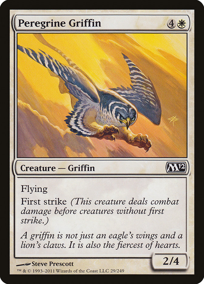 Peregrine Griffin [Magic 2012] | Dumpster Cat Games