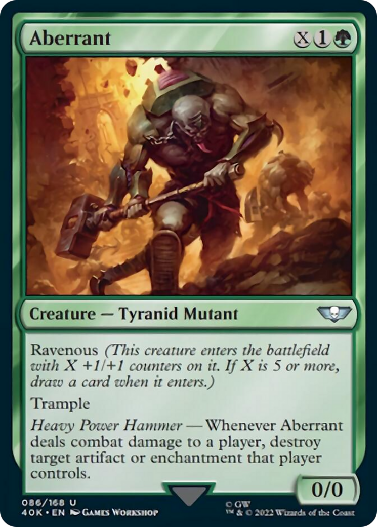 Aberrant [Universes Beyond: Warhammer 40,000] | Dumpster Cat Games