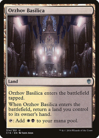 Orzhov Basilica [Commander 2016] | Dumpster Cat Games