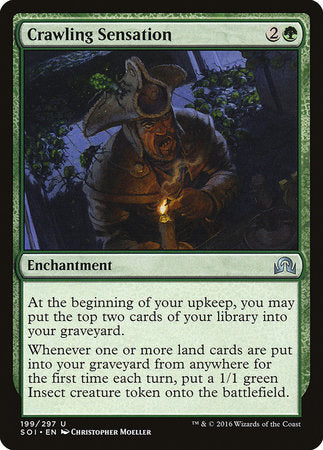 Crawling Sensation [Shadows over Innistrad] | Dumpster Cat Games