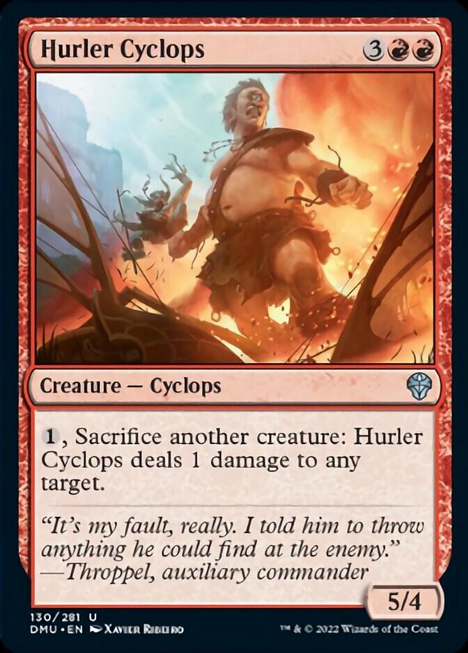 Hurler Cyclops [Dominaria United] | Dumpster Cat Games