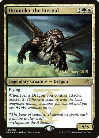 Dromoka, the Eternal [Fate Reforged Promos] | Dumpster Cat Games