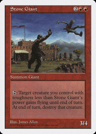 Stone Giant [Fifth Edition] | Dumpster Cat Games