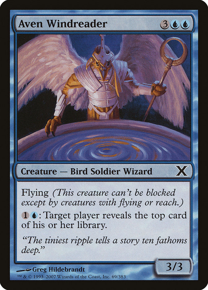 Aven Windreader [Tenth Edition] | Dumpster Cat Games
