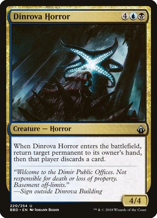 Dinrova Horror [Battlebond] | Dumpster Cat Games
