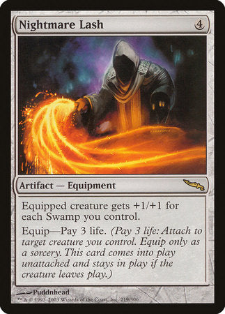 Nightmare Lash [Mirrodin] | Dumpster Cat Games
