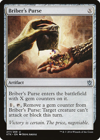 Briber's Purse [Khans of Tarkir] | Dumpster Cat Games