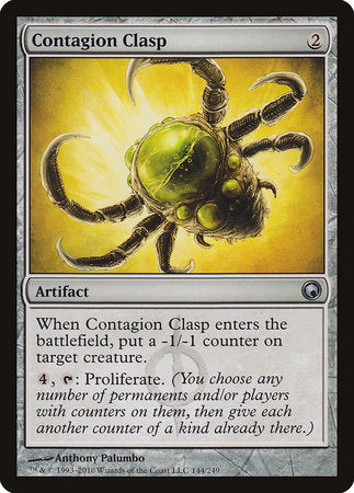 Contagion Clasp [Scars of Mirrodin] | Dumpster Cat Games