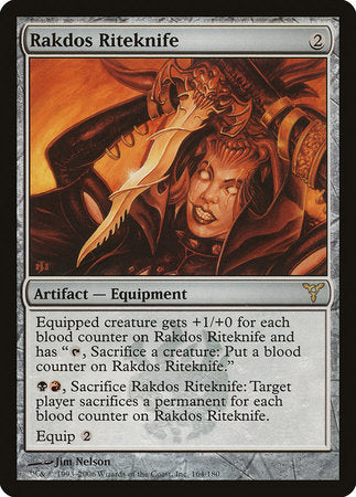 Rakdos Riteknife [Dissension] | Dumpster Cat Games