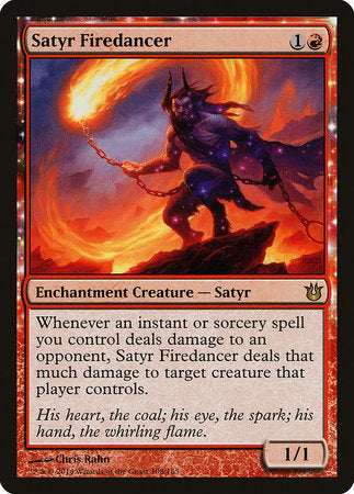 Satyr Firedancer [Born of the Gods] | Dumpster Cat Games