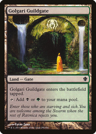 Golgari Guildgate [Commander 2013] | Dumpster Cat Games