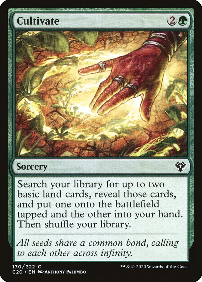 Cultivate [Commander 2020] | Dumpster Cat Games