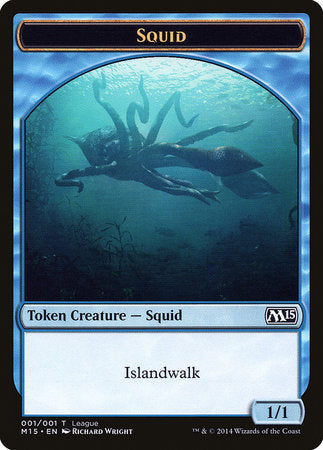 Squid Token (League) [League Tokens 2014] | Dumpster Cat Games