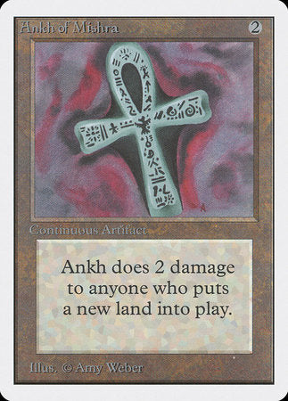 Ankh of Mishra [Unlimited Edition] | Dumpster Cat Games