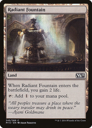 Radiant Fountain [Magic 2015] | Dumpster Cat Games