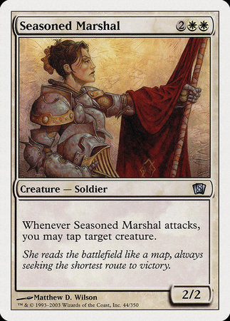 Seasoned Marshal [Eighth Edition] | Dumpster Cat Games