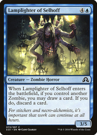 Lamplighter of Selhoff [Shadows over Innistrad] | Dumpster Cat Games