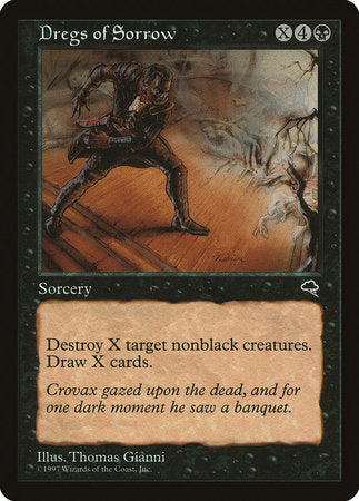 Dregs of Sorrow [Tempest] | Dumpster Cat Games