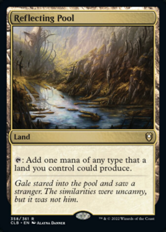 Reflecting Pool [Commander Legends: Battle for Baldur's Gate] | Dumpster Cat Games
