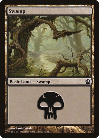 Swamp (241) [Theros] | Dumpster Cat Games