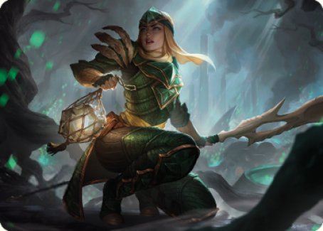Argothian Opportunist Art Card [The Brothers' War Art Series] | Dumpster Cat Games