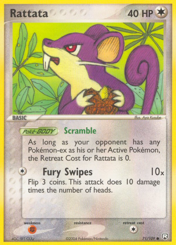 Rattata (71/109) [EX: Team Rocket Returns] | Dumpster Cat Games