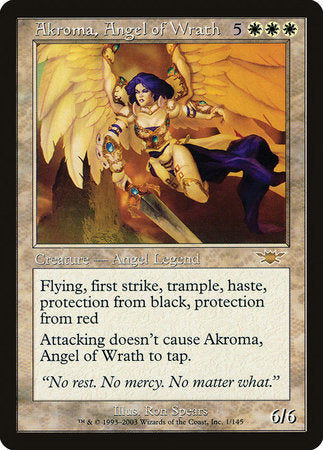 Akroma, Angel of Wrath [Legions] | Dumpster Cat Games