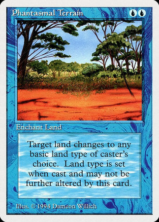 Phantasmal Terrain [Summer Magic / Edgar] | Dumpster Cat Games