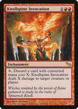 Knollspine Invocation [Shadowmoor] | Dumpster Cat Games