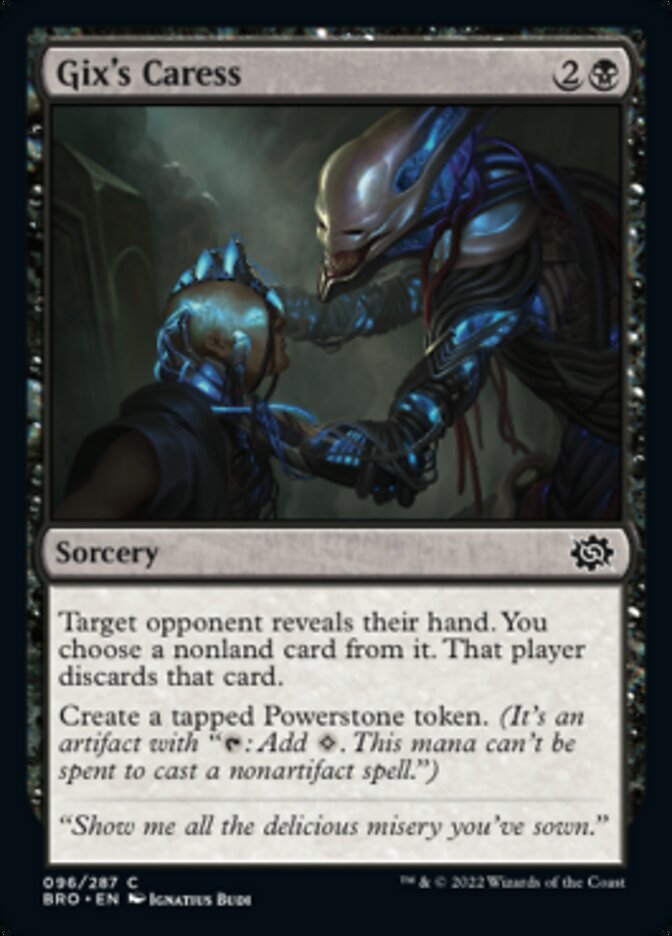 Gix's Caress [The Brothers' War] | Dumpster Cat Games