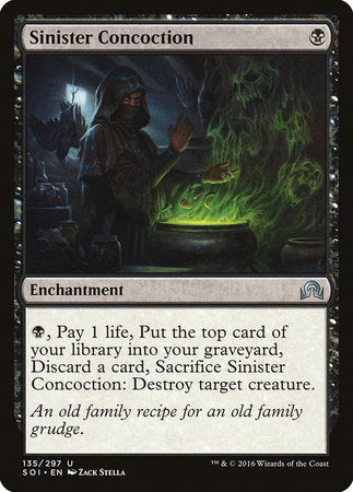 Sinister Concoction [Shadows over Innistrad] | Dumpster Cat Games
