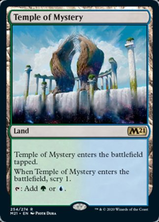 Temple of Mystery [Core Set 2021] | Dumpster Cat Games