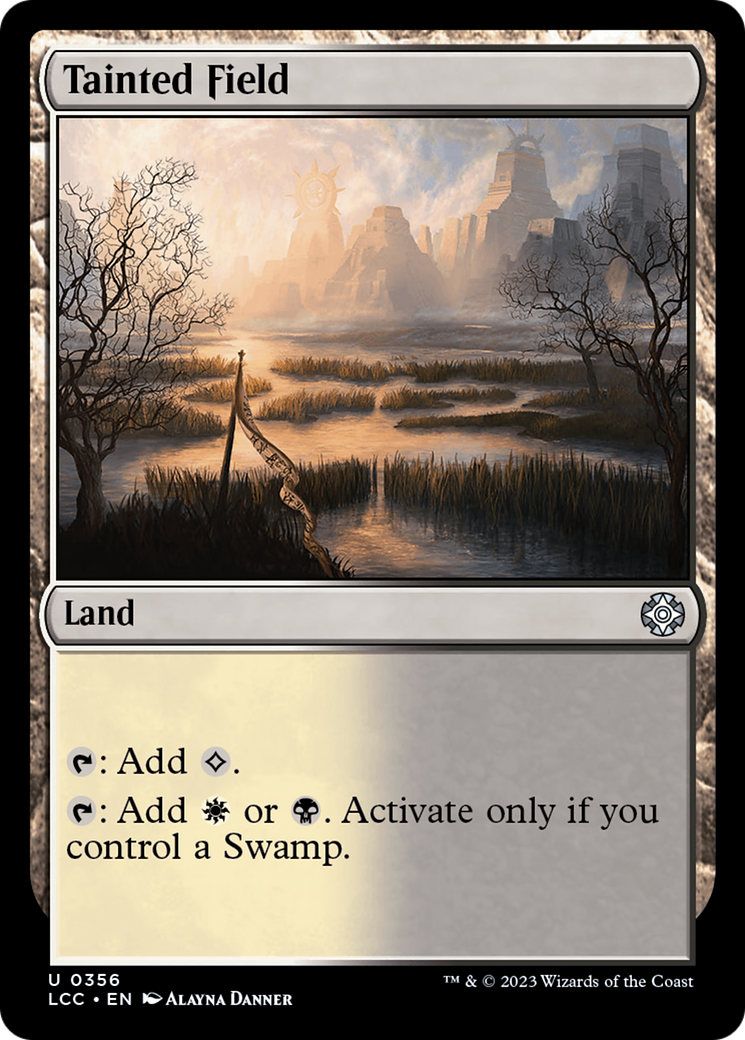 Tainted Field [The Lost Caverns of Ixalan Commander] | Dumpster Cat Games