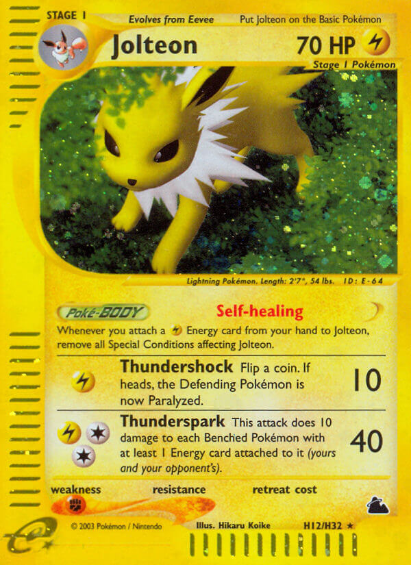 Jolteon (H12/H32) [Skyridge] | Dumpster Cat Games